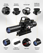 Load image into Gallery viewer, 3-9x32 Rifle Scome Combo Structure Details
