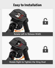 Load image into Gallery viewer, MidTen Sling Swivel Stud Bipod for shoulder-mount