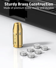 Load image into Gallery viewer, MIDTEN Red Laser Bore Sight .40 Cal Boresighter with 2 Set of Batteries