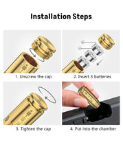 Load image into Gallery viewer, MIDTEN Red Laser Bore Sight .40 Cal Boresighter with 2 Set of Batteries