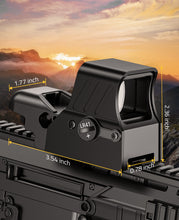 Load image into Gallery viewer, MIDTEN 1X22X33 Red Green Dot Sight 4 Reticles Dot Sight