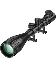 Load image into Gallery viewer, MidTen 6-24x50 AO Red and Green Illuminated Rangefinder Reticle Rifle Scope
