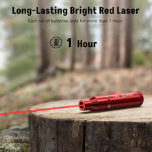 Load image into Gallery viewer, MidTen Bore Sighting Laser 223 5.56mm/ 9mm Red Laser Bore Sighter with Extra Batteries