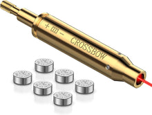 Load image into Gallery viewer, MidTen Crossbow Red Laser Bore Sight with 2 Sets of Batteries