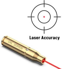 Load image into Gallery viewer, MidTen Laser Bore Sights for .223 and 9mm with 12 Batteries