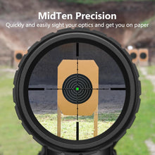 Load image into Gallery viewer, MidTen Rechargeable Red/Green Laser Bore Sight Kit 32 Adapters for 0.17 to 12GA Cal
