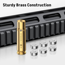 Load image into Gallery viewer, MidTen Red Bore Sight Laser for 300BLK Red Laser Boresighter with 6pcs Batteries