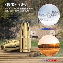 Load image into Gallery viewer, MidTen Red Bore Sight Laser for 380AUTO Red Laser Boresighter with 6pcs Batteries