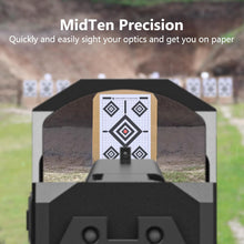 Load image into Gallery viewer, MidTen Bore Sight Laser .45 Auto Red Dot Boresighter with Extra Batteries