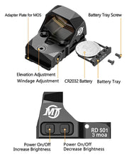 Load image into Gallery viewer, red dot sight