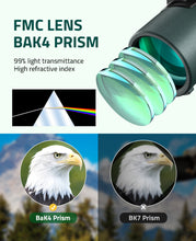 Load image into Gallery viewer, Midten ED 12x50 HD Monocular Telescope for Adults with Smartphone Adapter