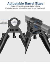Load image into Gallery viewer, Adjustable Barrel Sizes
From 0.25in/6.5mm-0.74in/19mm