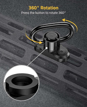 Load image into Gallery viewer, 360° Rotation Sling Swivel Mount