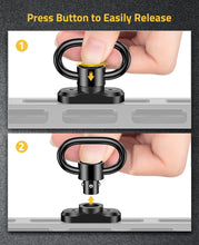 Load image into Gallery viewer, Quick Detach Sling Swivel Mount with Press Button