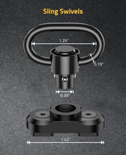 Load image into Gallery viewer, 1.25 Inches Sling Swivels for M-rail