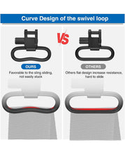 Load image into Gallery viewer, QD Sling Swivels with Curve Design of Swivel Loop