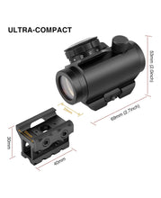 Load image into Gallery viewer, Ultra Compact Red Dot Sight for 20mm Picatinny Rail