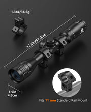 Load image into Gallery viewer, Midten 3-9x32 AO Rifle Scope Optics R4 Reticle Crosshair Scope with Mounts