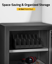 Load image into Gallery viewer, MidTen Foam Pistol Rack Handgun Rack with space-saving & organized storage 6 Slots