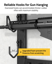 Load image into Gallery viewer, MidTen All-In-One Gun Rack with reliable hooks for gun hanging Multi-Layer Gun Rack