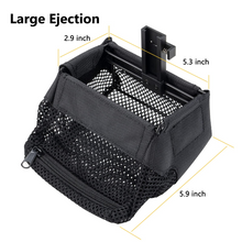 Load image into Gallery viewer, MidTen Thickened Brass Catcher, Heat Resistant Premium Nylon Shell Catcher, Zipper Bottom Brass Collector with Two Picatinny Rail Mount,Black and Green. (Green)