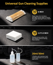 Load image into Gallery viewer, MidTen Piece Carbon Fiber Cleaning Rod with universal gun cleaning supplies