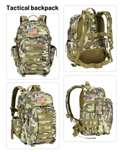 Load image into Gallery viewer, MidTen 40L Tactical Backpack with tactical backpack in auriclash