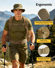 Load image into Gallery viewer, MidTen detachable tactical backpack with ergonomic paddedmeshshoulderstraps load-bearingoptimization
