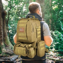Load image into Gallery viewer, MidTen military molle backpack with 满
