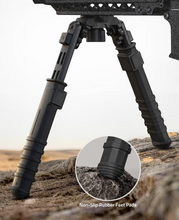 Load image into Gallery viewer, MidTen Non-Slip Hunting Bipod with non-slip rubber feet pads