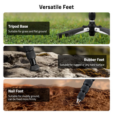 Load image into Gallery viewer, MidTen Rifle Crossbow Rest with suitable for muddy ground can be fixed more firmly in black