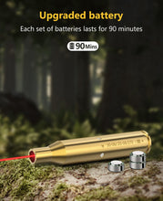 Load image into Gallery viewer, Red Laser Bore Sighter with Upgraded Batteries