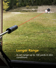 Load image into Gallery viewer, Long Range Red Laser Boresighter with 3 Batteries for Shotguns