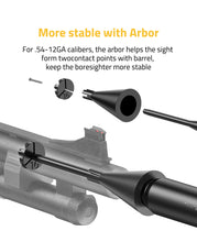 Load image into Gallery viewer, Laser Boresighter Kit with Stable Arbor for 0.54-12GA Calibers