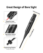 Load image into Gallery viewer, Red Laser Bore Sight with Big Button Switch