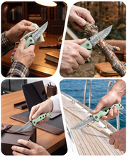 Load image into Gallery viewer, MidTen carry knife – s s as, natural