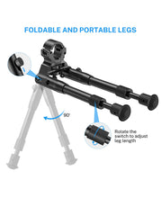 Load image into Gallery viewer, Midten Clamp-on Bipod for Rifle, Height from 8"-10", Quick Release Design