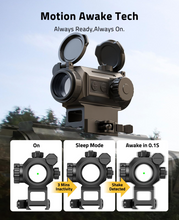 Load image into Gallery viewer, MidTen Motion Awake Green Dot Sight with motion awake tech always ready,always on