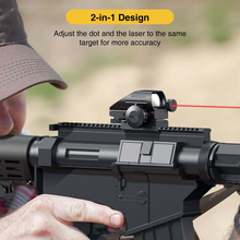 Load image into Gallery viewer, MidTen Red Sight Laser with adjust the dot and the laser to the same