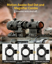Load image into Gallery viewer, MidTen Motion Awake Red Dot and Magnifier Combo with motion awakered dotand magnifier combo