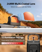 Load image into Gallery viewer, MidTen Dot Sight with ensure optimal visibility in various conditions