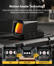 Load image into Gallery viewer, MidTen green dot sight with motion awake technology in red dot