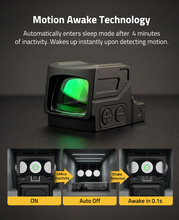 Load image into Gallery viewer, MidTen green dot sight with motion awake technology