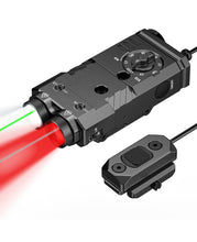 Load image into Gallery viewer, MidTen Lumens 4-in-1 Ar Flashlight IR Illuminator with ir Green Laser+IR Laser+White Light+Red Light