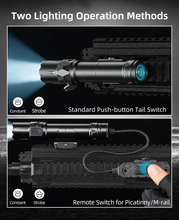 Load image into Gallery viewer, MidTen Lumens Ar Laser Light Combo with remote switch for picatinny/m-rail