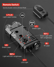 Load image into Gallery viewer, MidTen Green IR Laser with light laser combo green Green Laser+IR Laser+White Light+Green Light