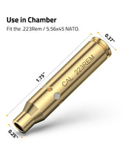 Load image into Gallery viewer, Laser Boresighter Fits .223REM and 5.56x45 NATO Chamber