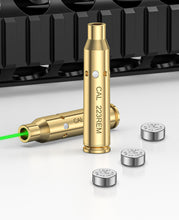 Load image into Gallery viewer, Green Laser Bore Sighter with Batteries Fits CAL 223REM
