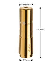 Load image into Gallery viewer, The size details of the 9mm laser bore sight for pistols