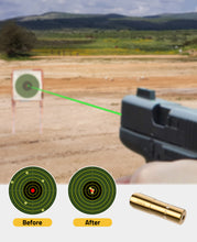 Load image into Gallery viewer, 9mm Green Laser Bore Sighter for Gun Fast Zeroing and Sighting